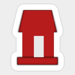 House design Sticker